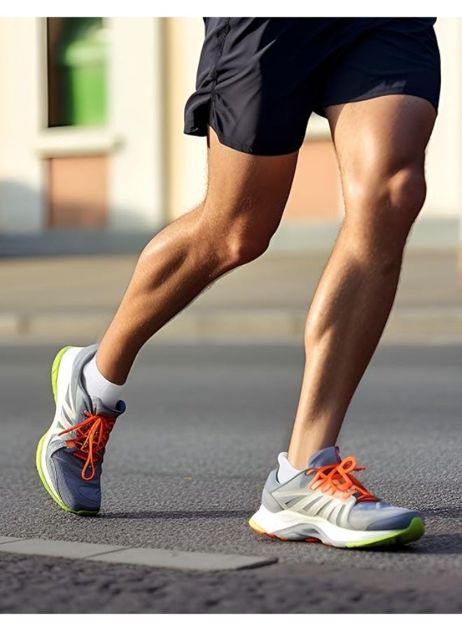 Ankle Athletic Running Socks Cushioned Breathable Low Cut Sports Tab Socks for Men and Women (6 Pairs) - Image 2